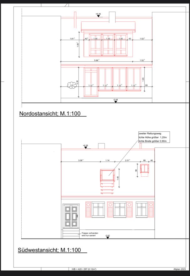 Grundriss eines Gebäudes mit mehreren Räumen und einer Tür auf der unteren Seite.